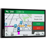 Garmin - DriveSmart 61 LMT-S 6.95" GPS with Built-In Bluetooth - Lifetime Map and Traffic Updates - Black