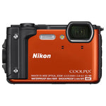 Nikon Coolpix W300 16.0 MP Compact Ultra HD Digital Camera - 4K - Orange