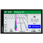 Garmin - DriveSmart 61 LMT-S 6.95" GPS with Built-In Bluetooth - Lifetime Map and Traffic Updates - Black