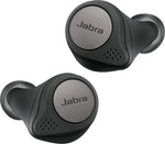 Jabra Elite Active 75t Bluetooth Wireless In-Ear True Earphones with Mic - Noise-Canceling - Titanium Black