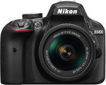 Nikon D3400 w/ AF-P DX Nikkor 18-55mm f/3.5-5.6G VR (Black)