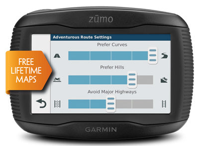 Garmin zumo 395LM Motorcycle GPS Navigator - 4.3" - widescreen Display - North America